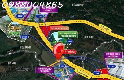 Giá chỉ hơn 400 triệu/lô 82m2 tại Lạc Thủy - Hoà Bình, sổ đỏ trao tay!