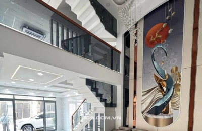 Bán nhà hẻm xe hơi, ngang gần 5m, nhà 5 tầng đường Kinh Dương Vương, An Lạc