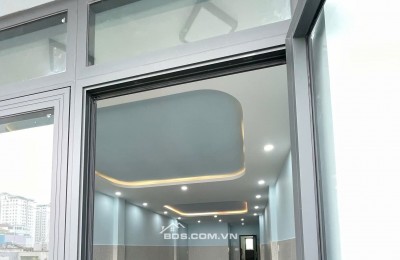 Bán Tòa nhà VP MT đường cạnh Lũy Bán Bích, P. Phú Thạnh, Q.Tân Phú. Dt: 88m2, 6 tầng,  thang máy,  mới100%.