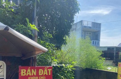 Bán lô đất thổ cư mặt tiền đường Thanh Niên (Gần chợ Cầu Xáng)