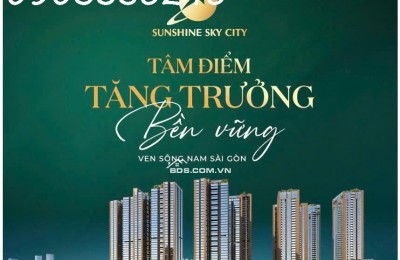 Tòa V8, V9 chính thức nhận giữ chỗ với mức giá từ 98 triệu/m2, 1% early bird tại Sunshine Sky City