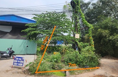 NGÂN HÀNG THANH LÝ GẤP ĐẤT TÂN UYÊN SẴN 160M2 THỔ, NGANG 7M, DT 346.7m2, GIÁ 3.413 TỶ