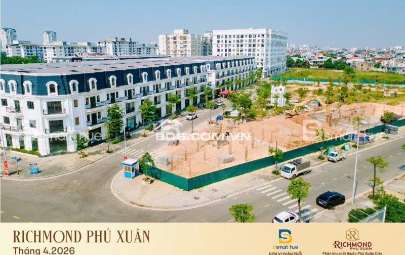  CÔNG BỐ GIÁ CHÍNH THỨC RICHMOND PHÚ XUÂN 