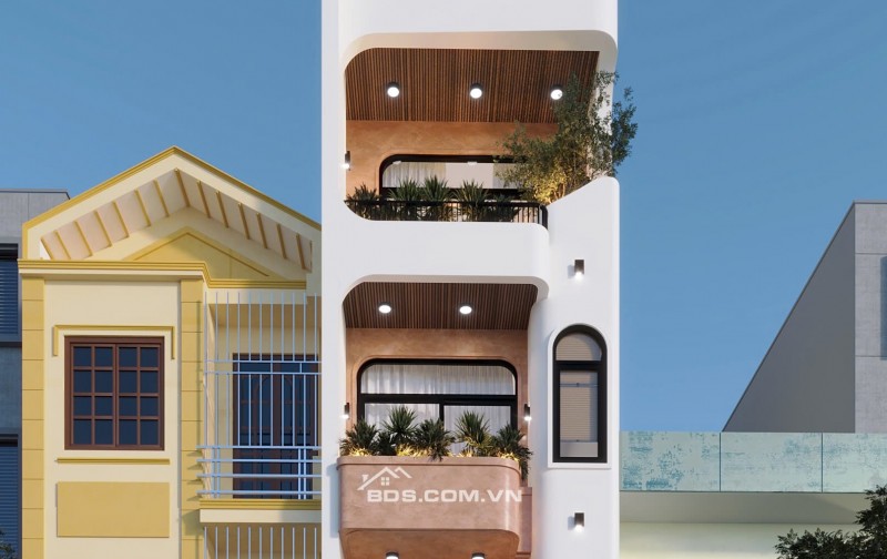 BÁN NHÀ 5.7 TỶ 4 TẦNG 60M2 ( ĐÔNG NAM ) MẶT ĐƯỜNG KHU BÃI VƯỢT