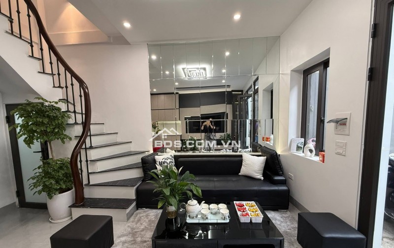 Bán Nhà Minh Khai, Ngõ Gốc Đề, Hoàng Mai 24/28m, 4 tầng, mt 4.8m, giá 6.98 tỷ.