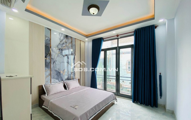 NHÀ SÁT MẶT TIỀN – 4 TẦNG 5PN – KHU SẦM UẤT KINH DOANH - Gò Vấp