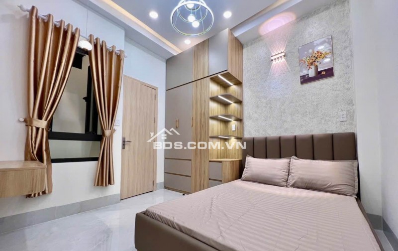 Phạm Văn Hai – Tân Bình | Hẻm 4m xe hơi đỗ cửa – nhà đẹp 4 tầng, nội thất xịn, vị trí sát Phú Nhuận