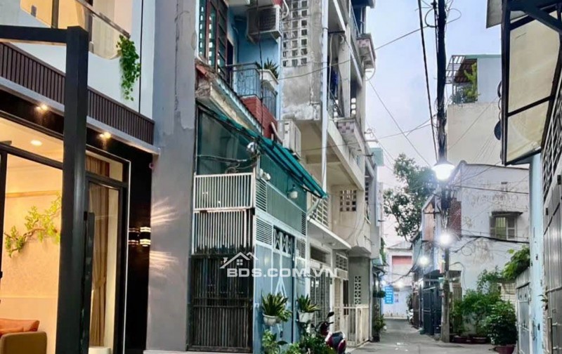 Phạm Văn Hai – Tân Bình | Hẻm 4m xe hơi đỗ cửa – nhà đẹp 4 tầng, nội thất xịn, vị trí sát Phú Nhuận