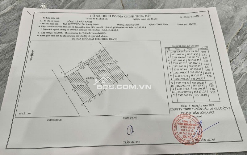 Chính chủ cần bán 2 căn nhà mới xây tại khu vực phát triển cực nóng quận Thanh Xuân. Phù hợp cho gia đình trẻ định cư hoặc đầu tư giữ tiền.
