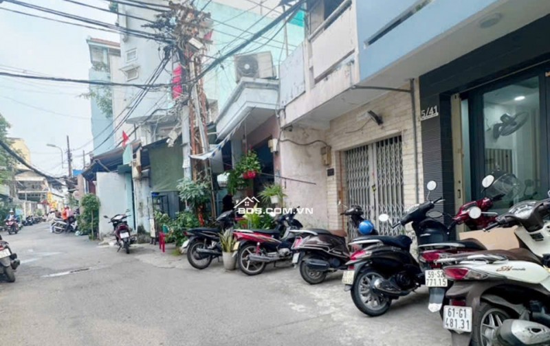 Cần bán nhà hẻm xe tải Nơ Trang Long, Bình Thạnh, 2.55x11m, dtcn 25.5m2, giá bán 4.6 tỷ TL