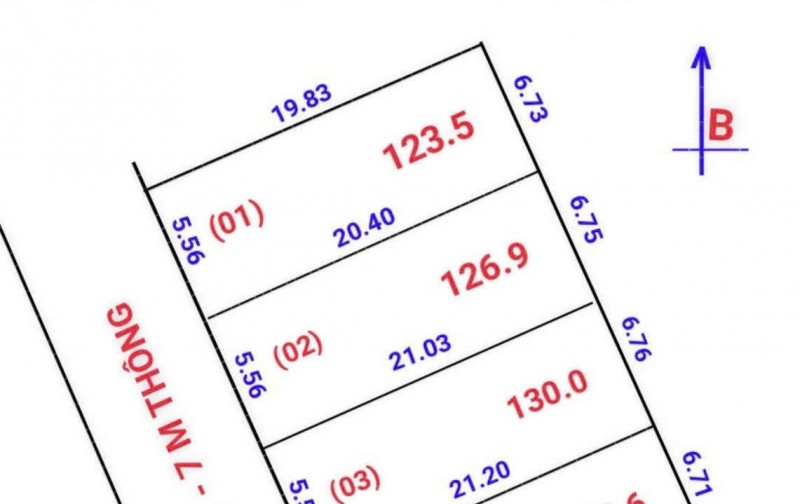 Bán đất đẹp tại Xã Phú Minh, Huyện Sóc Sơn, Hà Nội, DT 129.6m2, giá 26 triệu/m2