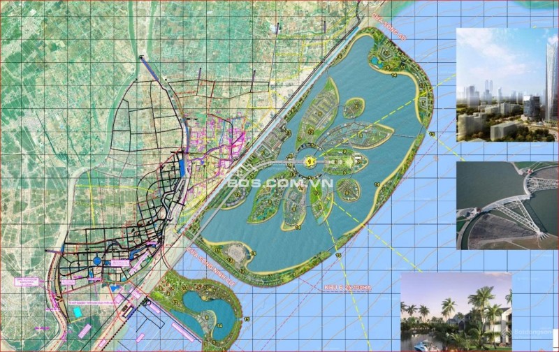ĐẤT NỀN KHU KINH TẾ BIỂN NINH CƠ, TƯƠNG LAI RỰC RỠ.
