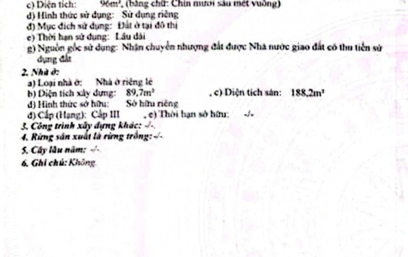 Bán nhà 2 tầng mặt tiền 7,5m đường Trịnh Khắc Lập