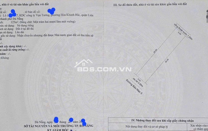 HÀNG HIẾM - Bán 1 cặp đất đường Bàu Mạc 5 - thông Nguyễn Chánh