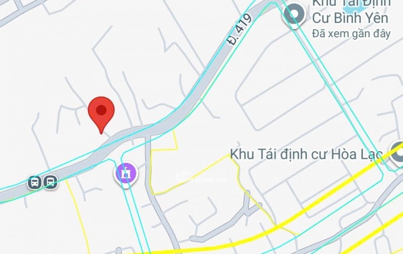 CÒN DUY NHẤT 1 LÔ ĐẤT NỀN HÒA LẠC RẤT GẦN FPT, BẢO TÀNG VŨ TRỤ VIỆT NAM. GIÁ CHỈ HƠN 4 TỶ. CAM KẾT CHUẨN THÔNG TIN!