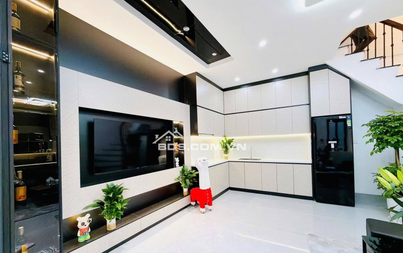 Bán Nhà Minh Khai, Ngõ Gốc Đề, Hoàng Mai 24/28m, 4 tầng, mt 4.8m, giá 6.98 tỷ.