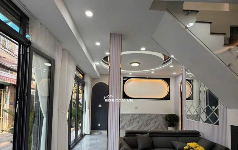 NHÀ MỚI KHU VIP HXH VÕ THỊ NHỜ – 4 TẦNG BTCT – MT HẺM >6M