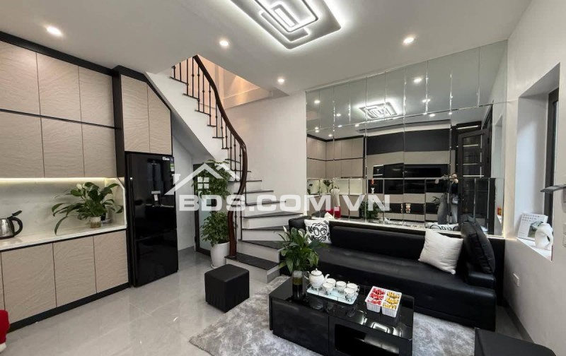 Bán Nhà Minh Khai, Gốc Đề, Hoàng Mai 24/28m, 4 tầng, mt 4.8m, giá 6.86 tỷ