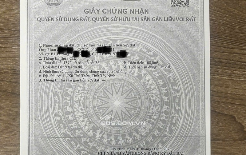 ĐẤT NỀN NGAY TRUNG TÂM HÀNH CHÍNH THỦ THỪA CHỈ HƠN 18TRIỆU/m, SỔ HỒNG RIÊNG TỪNG NỀN