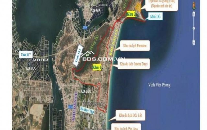 Hàng hiếm tại Phường Ninh Hải, Thị xã Ninh Hòa, Khánh Hòa, DT 254.6 m2, giá đầu tư