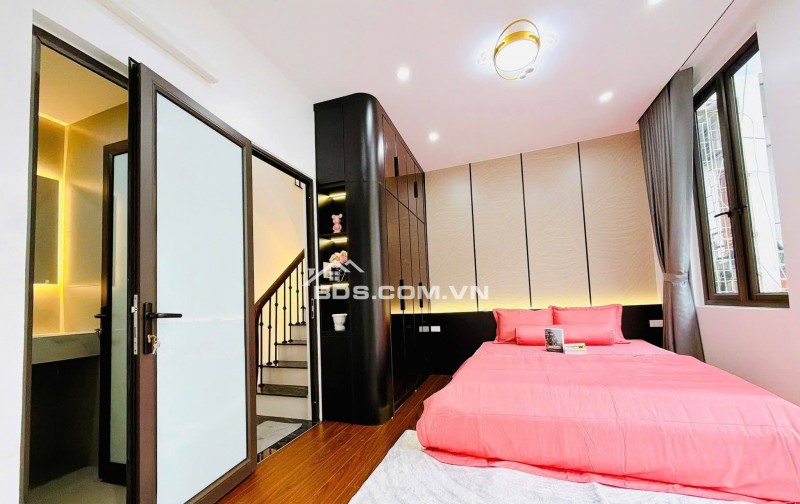 Bán Nhà Minh Khai, Ngõ Gốc Đề, Hoàng Mai 24/28m, 4 tầng, mt 4.8m, giá 6.98 tỷ.