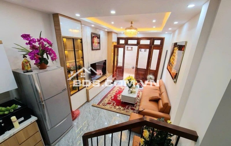 Nhà ngõ Đàm Quang Trung 52m, cách ô tô đỗ 30m, 5 tầng xây mới