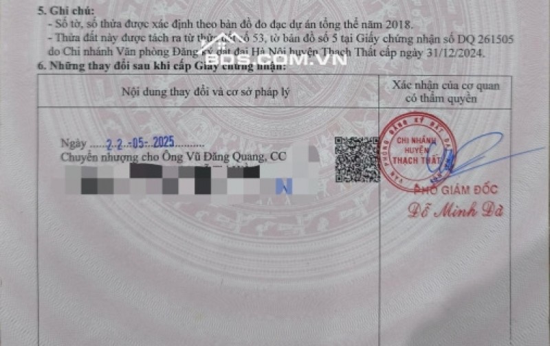 Cực Phẩm hòa lạc 131m2, hàng hiếm tại Thạch Thất, Hà Nội