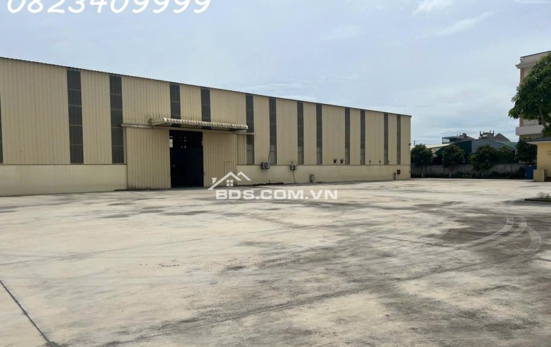 Cho thuê nhà xưởng 5300m2 và nhà điều hành 150m2/sàn x3 sàn tại Phủ Lý, Hà Nam