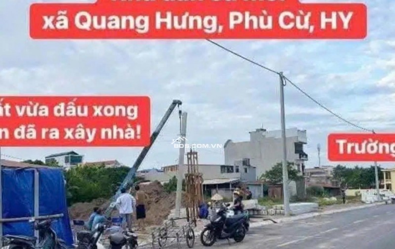Siêu phẩm - Còn 1 lô góc duy nhất tại Quang Xá, Quang Hưng