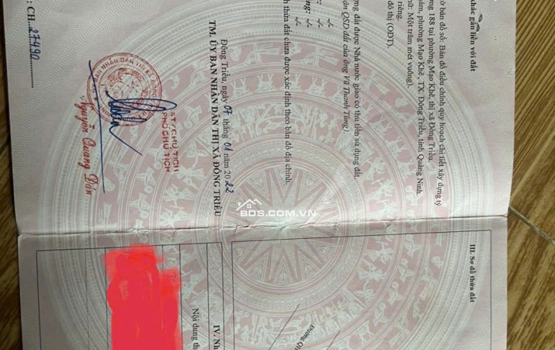 Bán đất khu đô thị Tân Việt Bắc, Mạo Khê.