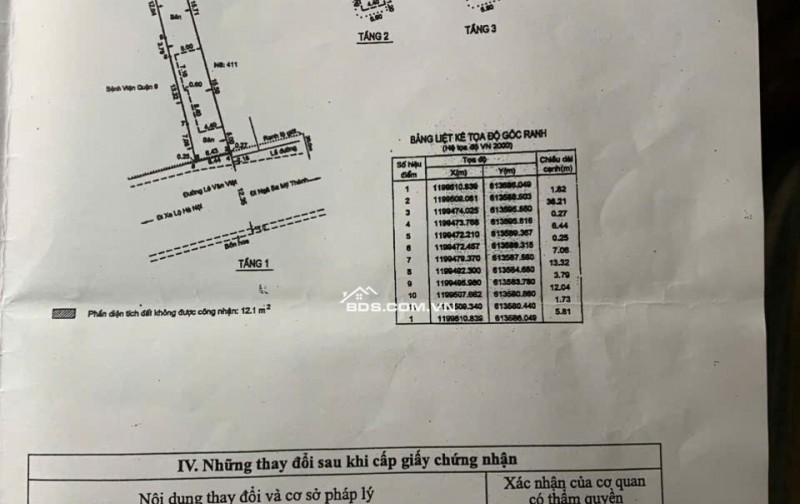 Bán nhà đất mặt tiền đường Lê Văn Việt 217,4m2, có nhà