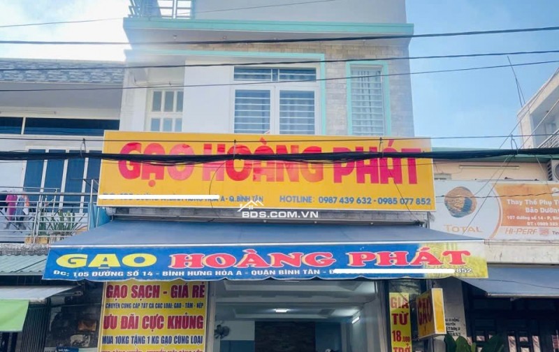 Nhà mặt tiền kinh doanh, Bình Tân, 72 m2, ngang 5m rộng rãi