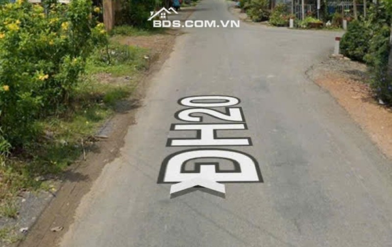 Kẹt Tiền Bán Gấp Lô Đất Mặt Tiền Đường ĐH20, 530m2, Giá 6,63 tỷ. LH: 0902.582.938