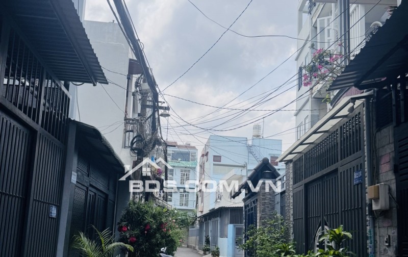  NHÀ 4 TẦNG LÊ VĂN THỌ P.9 - HẺM XE HƠI THÔNG - 4PN 5WC - GIÁ CỰC TỐT