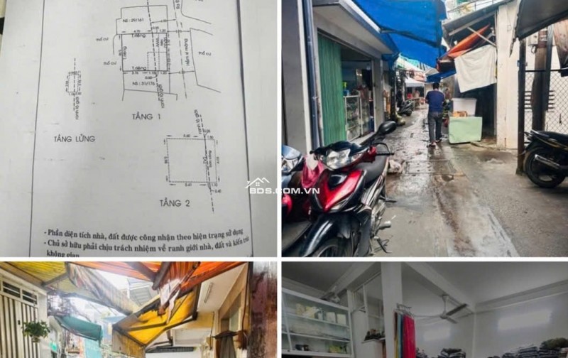 BÁN NHÀ P10 GÒ VẤP - 40M2 VUÔNG VỨC - NGANG 6M - TIỆM CẬN MẶT TIỀN