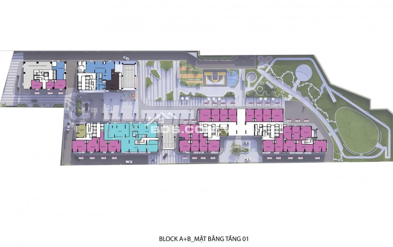 Căn hộ Bcons Newsky 55m2 thiết kế 2PN2WC giá trực tiếp từ CĐT