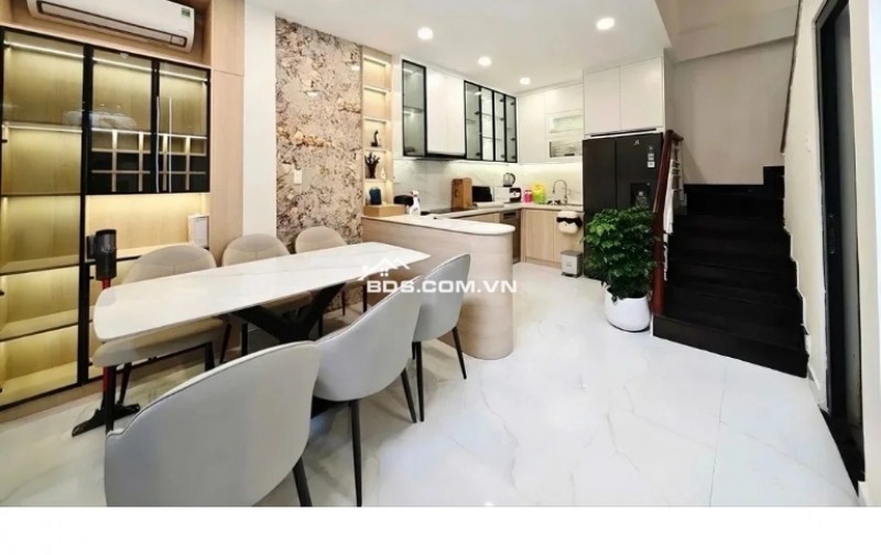 BÁN CĂN NHÀ 5 TẦNG MỚI, ĐẸP LONG LANH NGAY KHU VIP PHƯỜNG BÀN CỜ, HXH, HƠN 8 TỶ