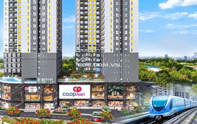 Căn hộ Bcons Newsky 55m2 thiết kế 2PN2WC giá trực tiếp từ CĐT