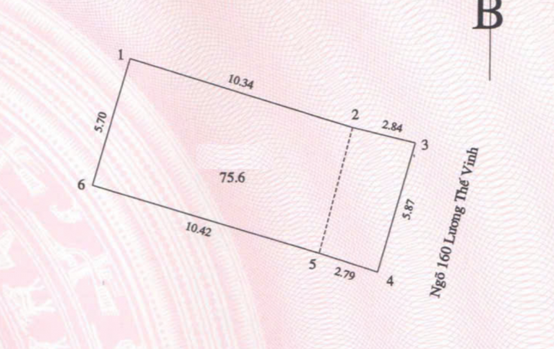 Bán nhà ngõ ô tô Lương Thế Vinh diện tích 76m2 mặt tiền 5,8m giá 21,8 tỷ LH 0945255902