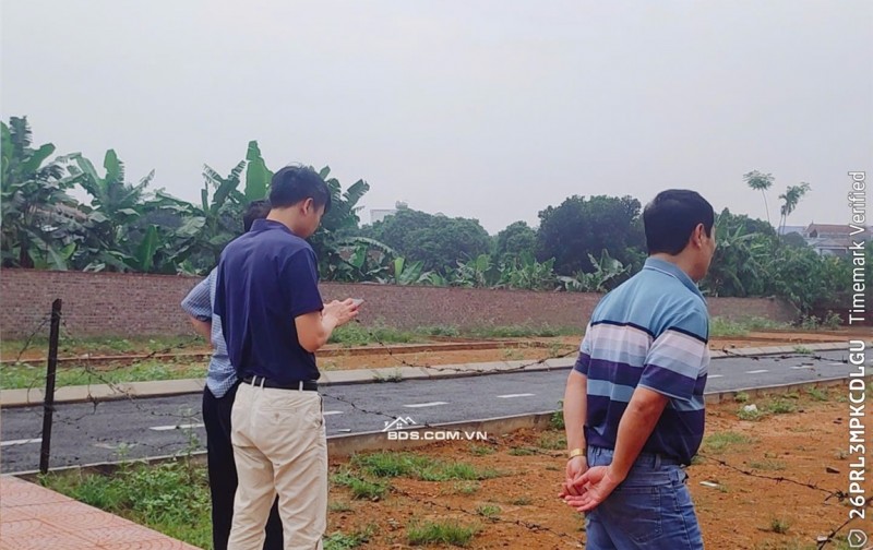 Lô đất 100m2 gần Đại học Quốc Gia, khu vực trung tâm Hòa Lạc. Phù hợp xây trọ, đầu tư sinh lời, kết nối Metro 5 – Quốc Lộ 21