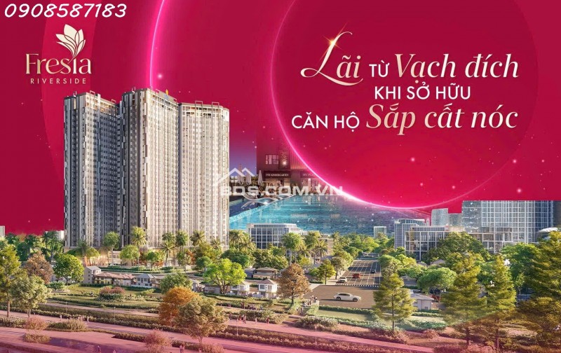 FRESIA RIVERSIDE – CĂN HỘ VEN SÔNG GIÁ CHỈ TỪ 1,9 TỶ TẠI BIÊN HÒA, ĐỒNG NAI