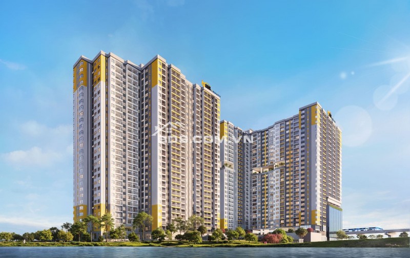 Căn hộ Bcons Newsky 55m2 thiết kế 2PN2WC giá trực tiếp từ CĐT