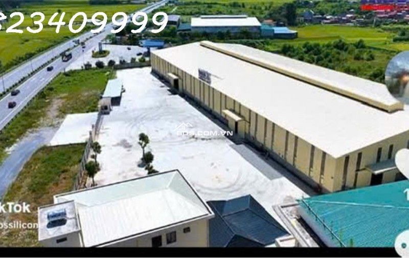 Cho thuê nhà xưởng 5300m2 và nhà điều hành 150m2/sàn x3 sàn tại Phủ Lý, Hà Nam