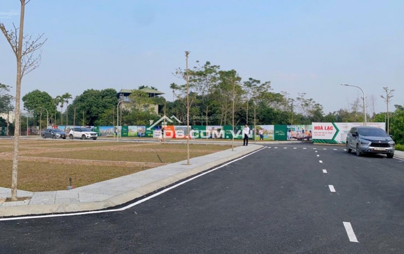 Bán đất nền Hoà Lạc - ĐH Quốc gia 100m2 full thổ cư, mặt tiền 8m, đường trước 20m, giá nhỉnh 3  tỷ