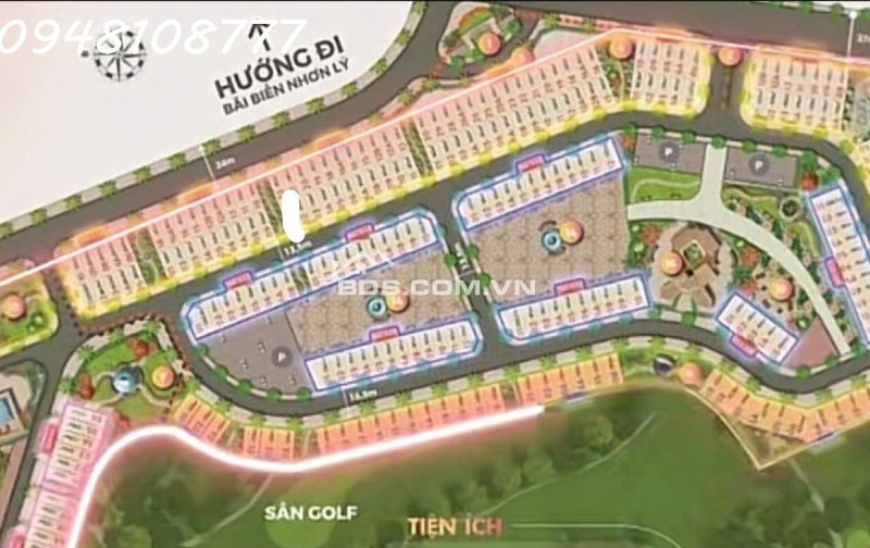 Siêu Phẩm - Căn góc shophouse tại Homliday Eo Gió, DT 90m2, hàng hiếm giá lại còn ưu đãi