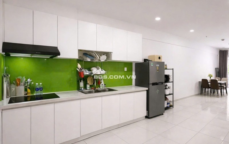 Chung cư Cao Thắng, Q10: 80m2, 2p ngủ, full Nt, giá 11tr/th.