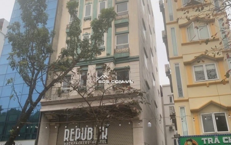 Tài Sản Bền Vững Măt Tiền 7M Chợ Hàng Da 7 Tầng ( 2 Hầm ) 150 Tỷ PCCC, GPXD Đủ