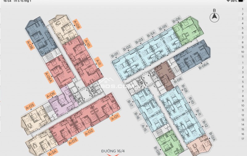 Căn hộ cao cấp Hacom Tower mặt tiền đường 16 tháng 4 view trực diện biển Bình Sơn