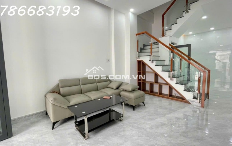 BÁN NHÀ HẺM THÔNG 5M ĐẶNG CHẤT GIÁP QUẬN 1, 5,  4PN - 3 TẦNG SỔ RIÊNG GIÁ 7.99 TỶ