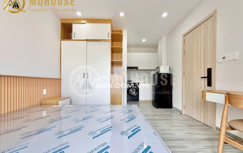 CHO THUÊ CĂN HỘ DỊCH VỤ MINI 199/57 LÊ QUANG ĐỊNH, 30M2 CHỈ 8TR/TH. LH:0346614990.